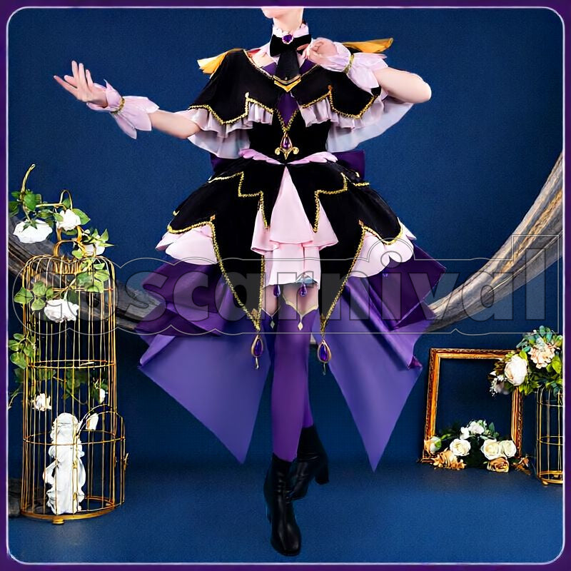 Precure! Cure Arcana Shadow Cosplay cosplay costume from Star Detective, front view 6