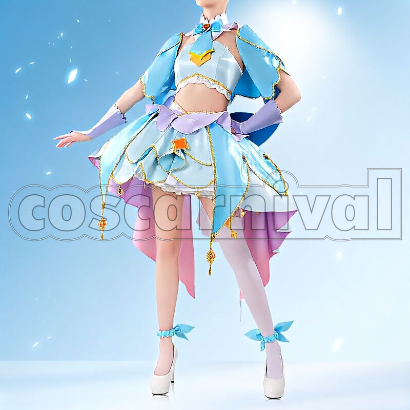 Precure! Cure Eclair Cosplay cosplay costume from Star Detective, front view 2