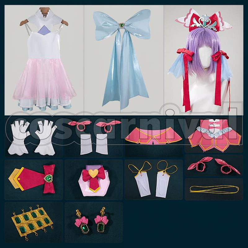 Precure! Cure Mystique Cosplay cosplay costume from Star Detective, set view