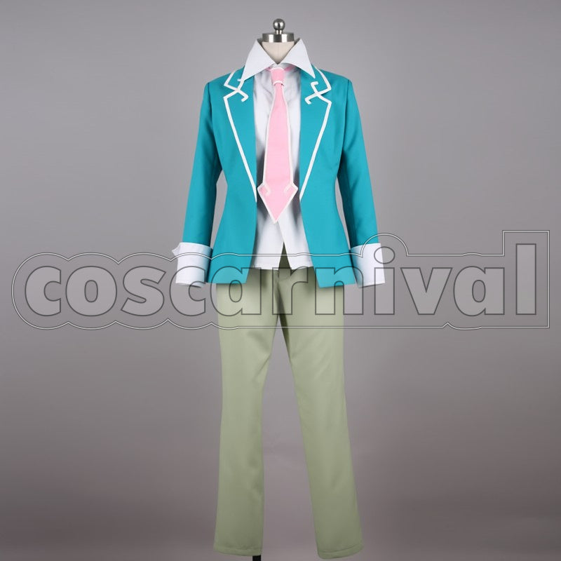 Takuto Tsunashi Southern Cross Academy Boys cosplay costume from Star Driver, front view