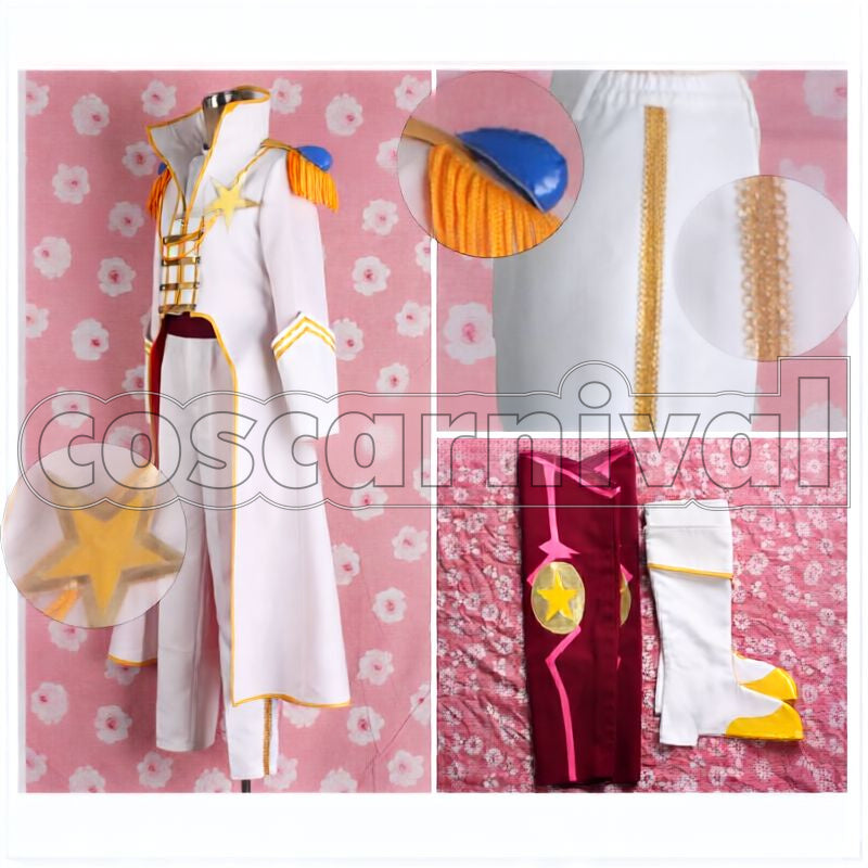 Kagayaki no Takuto Galactic Pretty Boy Cosplay cosplay costume from Star Driver, set view