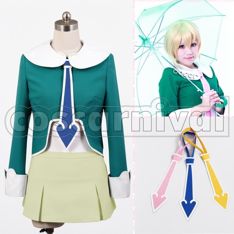 Wako Agemaki Southern Cross Girls cosplay costume from Star Driver, front view