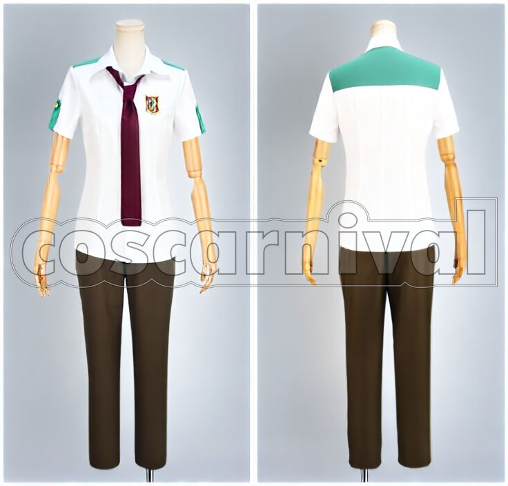 School Star Musical) Summer School Uniform Cosplay cosplay costume from Star-Myu (High, detail-1