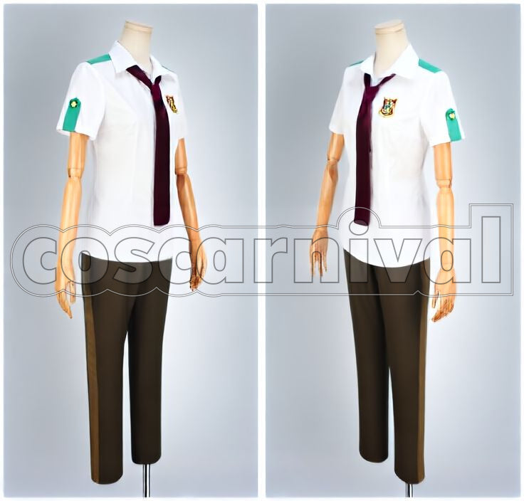 School Star Musical) Summer School Uniform Cosplay cosplay costume from Star-Myu (High, front view 2