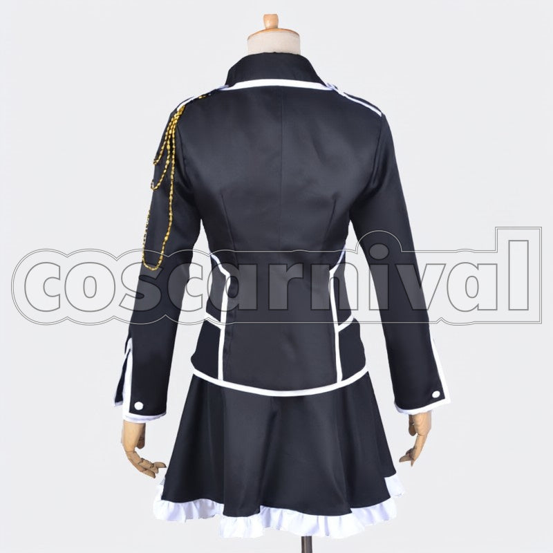 ra foria rihavain cosplay costume from Strike the Blood, back view