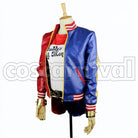 Squad Harley Quinn cosplay costume from Suicide, side view