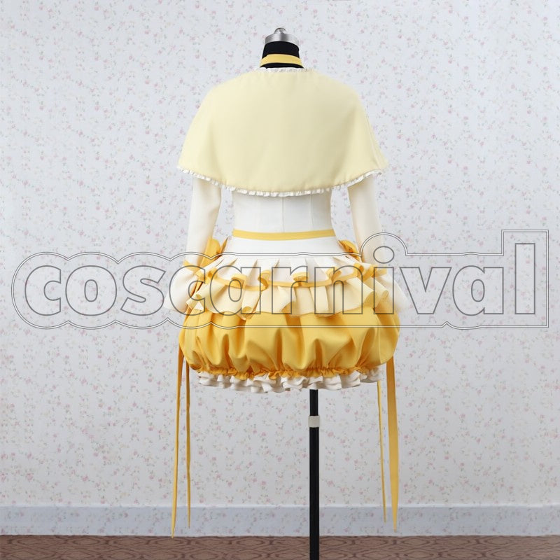 Cure Muse Ako Shirabe cosplay costume from Suite PreCure, back view