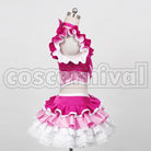 Hibiki Hojo Cure Melody cosplay costume from Suite PreCure, back view 2