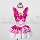 Hibiki Hojo Cure Melody cosplay costume from Suite PreCure, front view