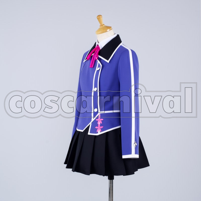 di enji sutoratomittosu cosplay costume from Sunday Without God, front view 3