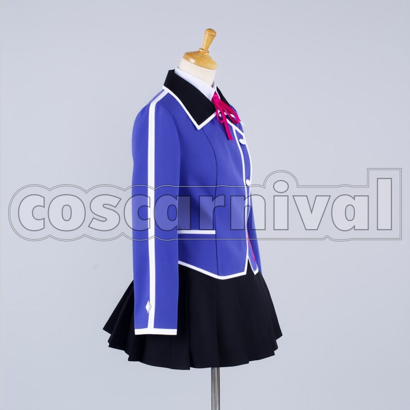 di enji sutoratomittosu cosplay costume from Sunday Without God, side view