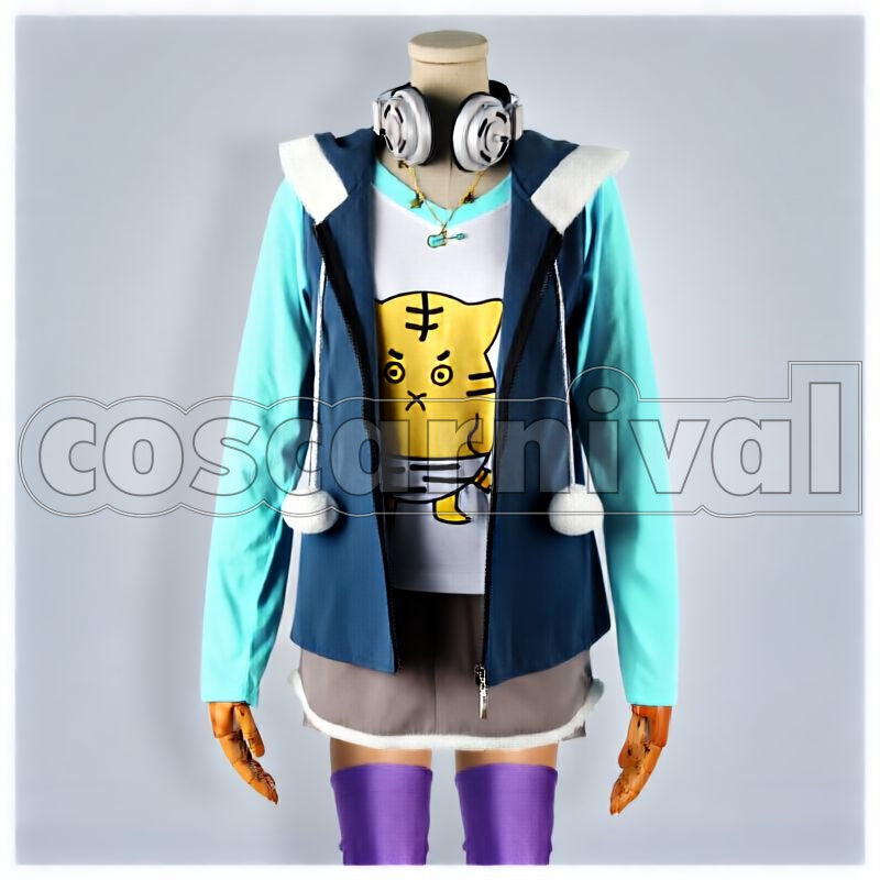 Cosplay cosplay costume from Super Sonico, front view
