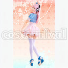 Garter Stockings cosplay costume from Super Sonico Sonico, side view