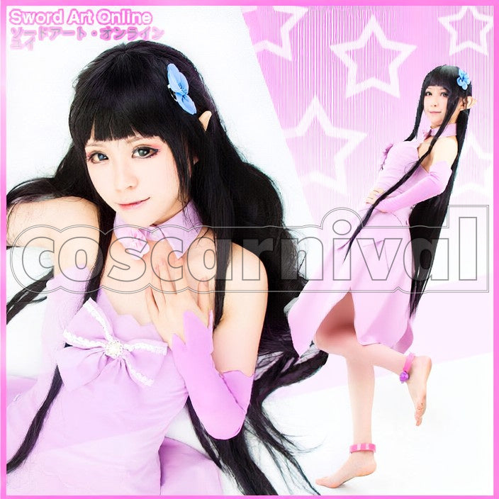 Yui cosplay costume from Sword Art Online, front view