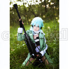 II sao Shino Asada Sinon GGO Form cosplay costume from Sword Art Online, front view 2