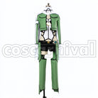 II sao Shino Asada Sinon GGO Form cosplay costume from Sword Art Online, front view 4