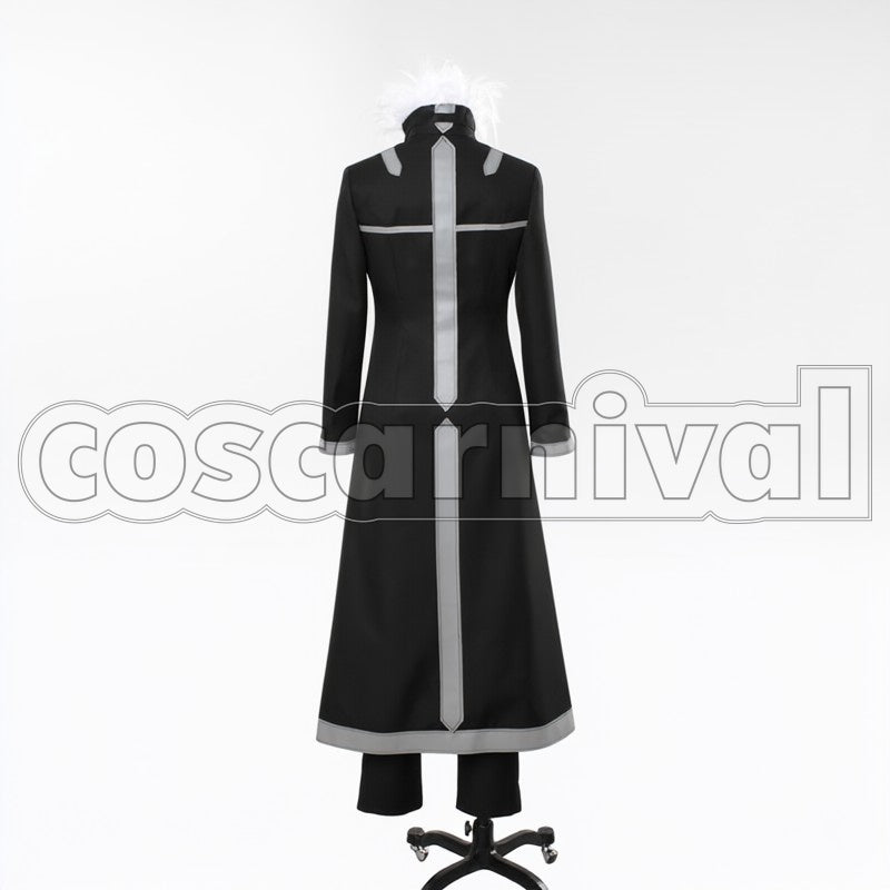 II sao Kirito Kazuto Kirigaya cosplay costume from Sword Art Online, back view