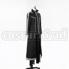 II sao Kirito Kazuto Kirigaya cosplay costume from Sword Art Online, side view