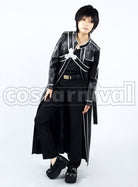 sao Kirito Kazuto Kirigaya Black cosplay costume from Sword Art Online, front view 5