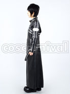 sao Kirito Kazuto Kirigaya Black cosplay costume from Sword Art Online, side view