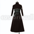 II sao Kirito Kirito Kazuto Kirigaya cosplay costume from Sword Art Online, back view