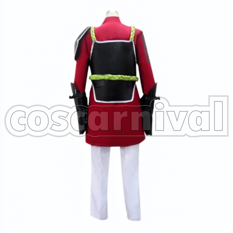sao Klein Ryotaro Tsuboi cosplay costume from Sword Art Online, back view