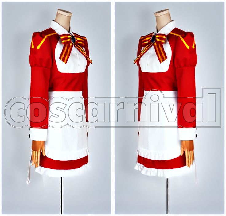 Online Lisbeth Cosplay cosplay costume from Sword Art, front view 2