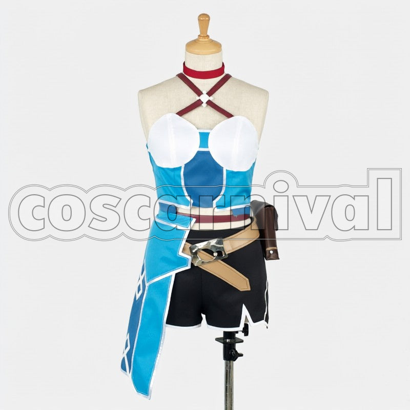 Hollow Fragment Philia sao PSV Game Ver. cosplay costume from Sword Art Online, back view