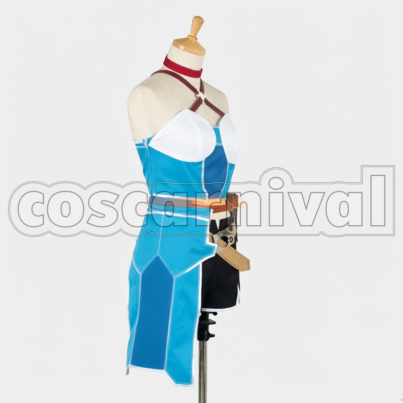 Hollow Fragment Philia sao PSV Game Ver. cosplay costume from Sword Art Online, side view 2