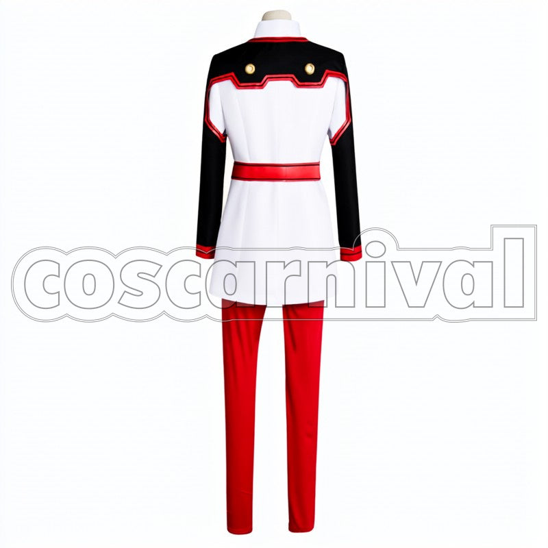 The Movie - Ordinal Scale - sao Asuna cosplay costume from Sword Art Online, back view