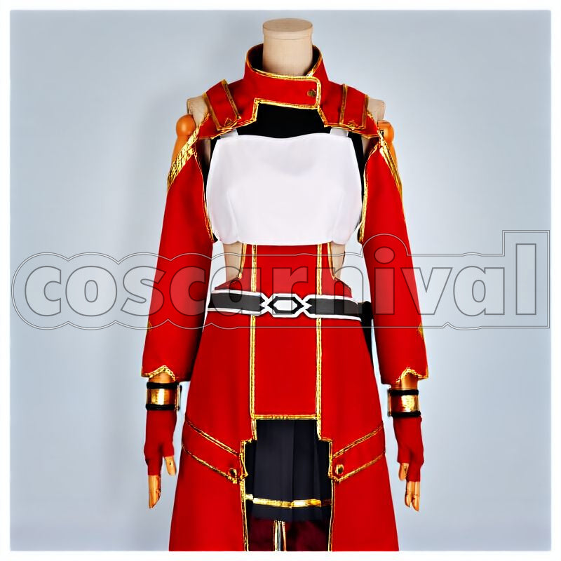 Online Silica Cosplay cosplay costume from Sword Art, front view 1