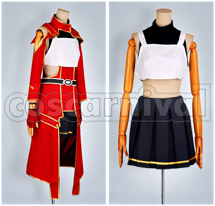 Online Silica Cosplay cosplay costume from Sword Art, set view