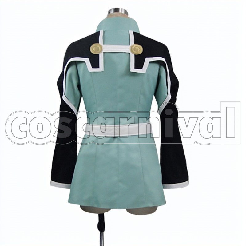 The Movie - sao Ordinal Scale - Silica cosplay costume from Sword Art Online, back view