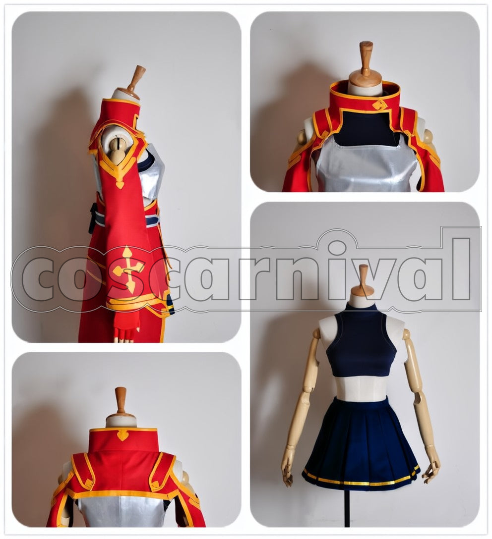 sao Silica Keiko Ayano cosplay costume from Sword Art Online, detail-1
