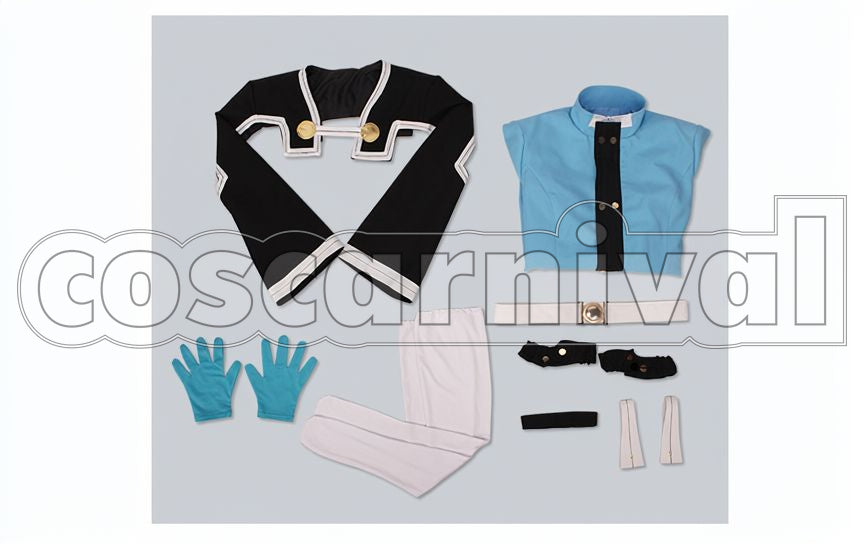 Online the Movie: Ordinal Scale Silica Cosplay cosplay costume from Sword Art, set view