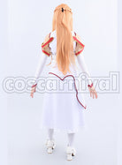 sao Asuna Asuna Yuuki Battle Outfit cosplay costume from Sword Art Online, back view