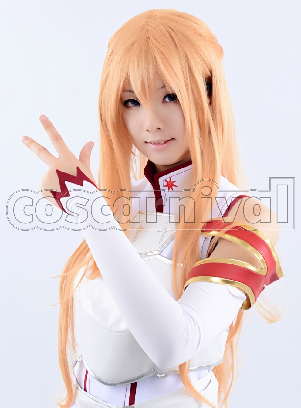 sao Asuna Asuna Yuuki Battle Outfit cosplay costume from Sword Art Online, detail-1