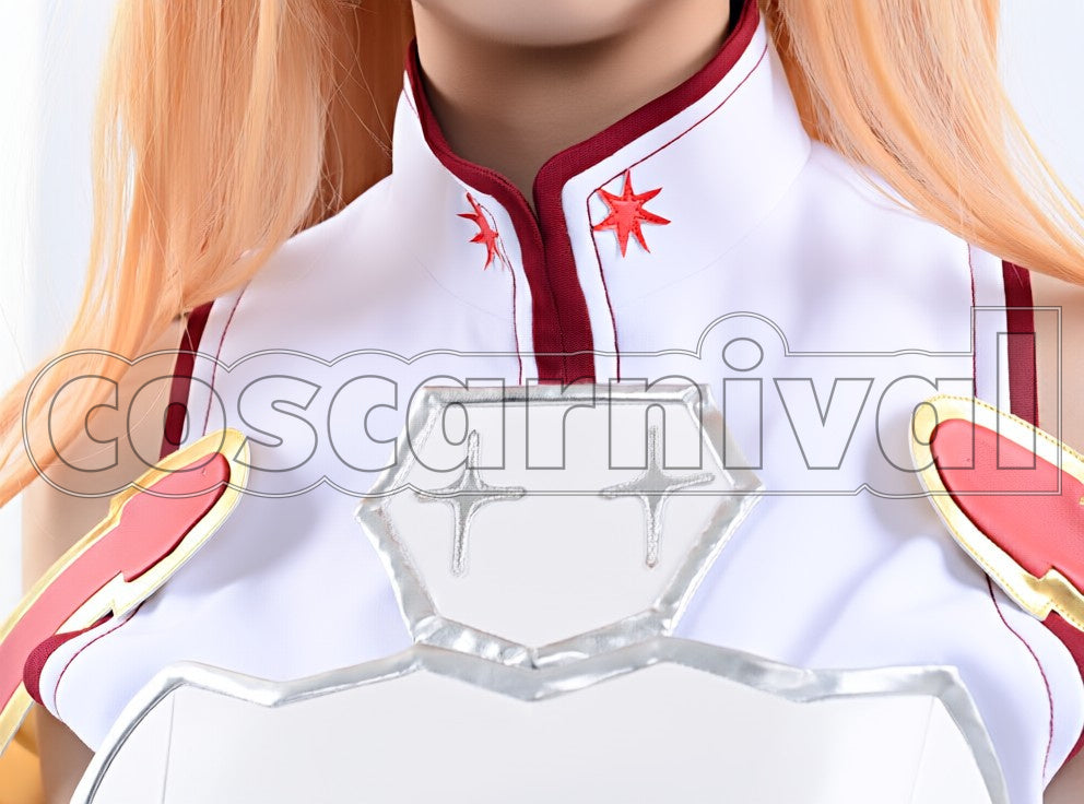 sao Asuna Asuna Yuuki Battle Outfit cosplay costume from Sword Art Online, detail-2