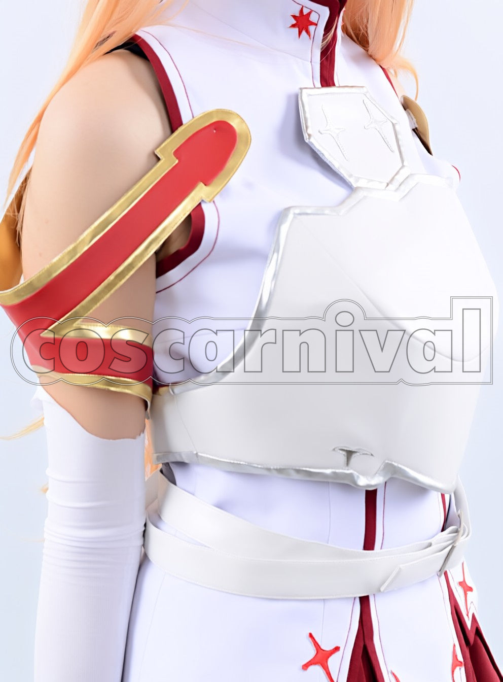 sao Asuna Asuna Yuuki Battle Outfit cosplay costume from Sword Art Online, detail-3