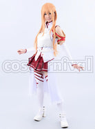 sao Asuna Asuna Yuuki Battle Outfit cosplay costume from Sword Art Online, front view 3