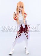 sao Asuna Asuna Yuuki Battle Outfit cosplay costume from Sword Art Online, front view