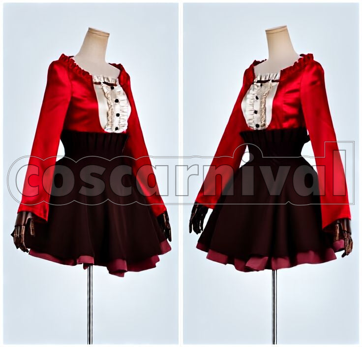 Chris Yukine Casual Clothes Cosplay cosplay costume from Symphogear XV, front view 2