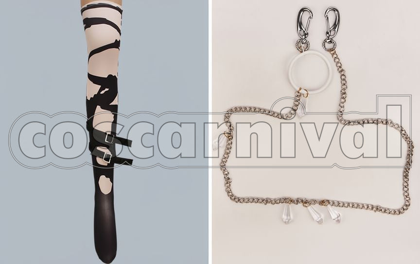 Berseria Velvet Crowe Cosplay cosplay costume from Tales of, accessory set view