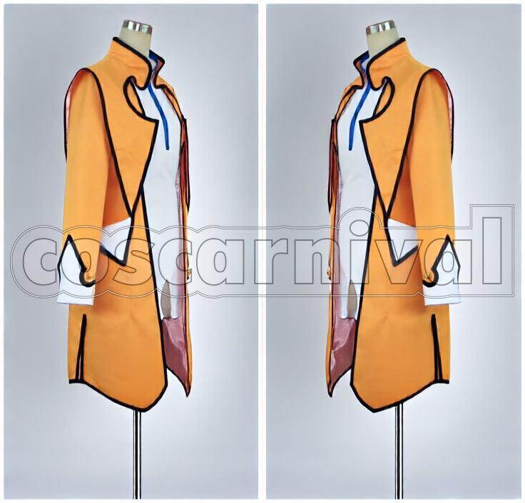 Symphonia Raine Sage Cosplay cosplay costume from Tales of, side view