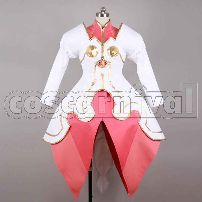 Estelle cosplay costume from Tales of Vesperia, front view