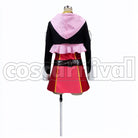 Rose cosplay costume from Tales of Zestiria, back view
