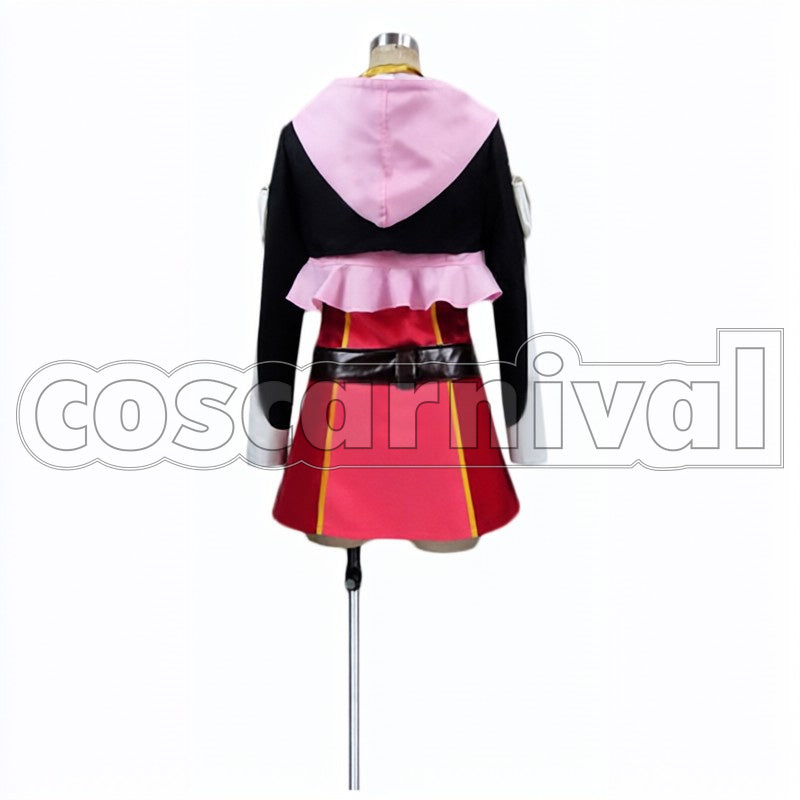 Rose cosplay costume from Tales of Zestiria, back view