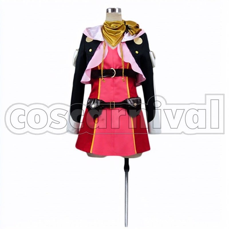 Rose cosplay costume from Tales of Zestiria, front view