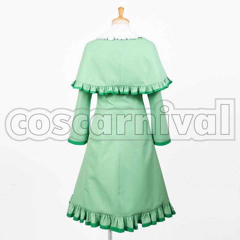 Holmes erukyuru baton cosplay costume from Tantei Opera Milky, back view