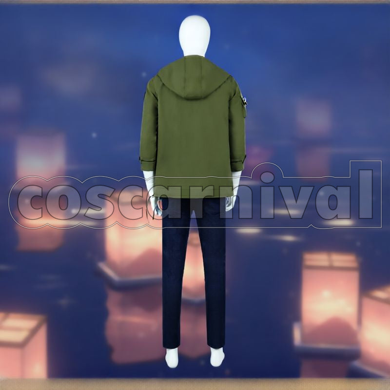 Themis Luke Pearce Cosplay cosplay costume from Tears of, back view